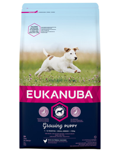 EUKANUBA Puppy Small Breeds Chicken 3 kg