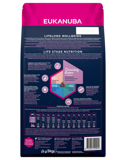 EUKANUBA Puppy Small Breeds Chicken 3 kg