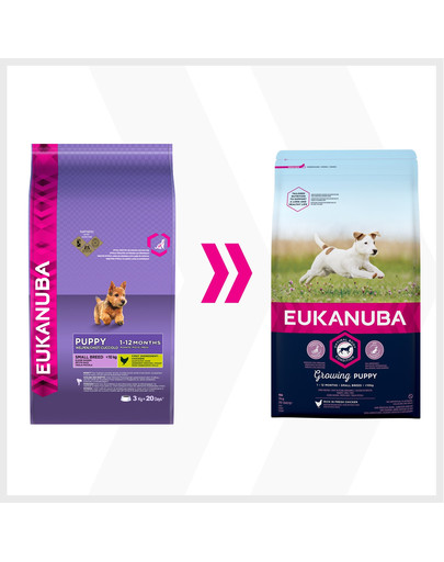 EUKANUBA Puppy Small Breeds Chicken 3 kg