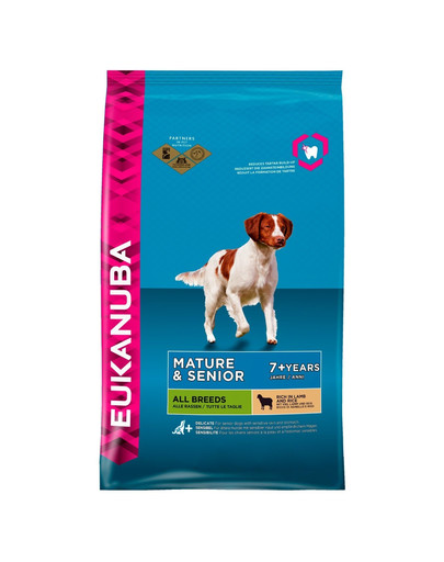 EUKANUBA Senior All Breeds Lamb & Rice 2.5 kg