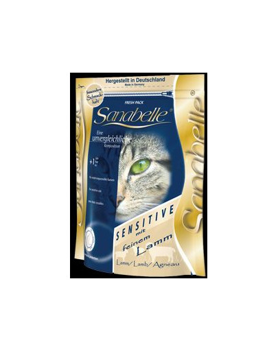 BOSCH Sanabelle sensitive l jahňacie 2 kg