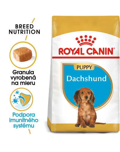 ROYAL CANIN Dachshund Puppy 1,5 kg granule pre šteňa jazvečíka