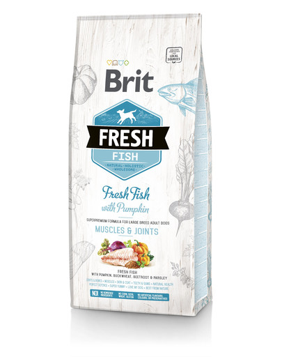 BRIT Dog Fresh Fish & Pumpkin Adult Large 2,5 kg