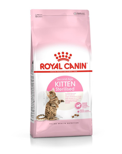 ROYAL CANIN Kitten Sterilised 2kg granule pre kastrované mačiatka