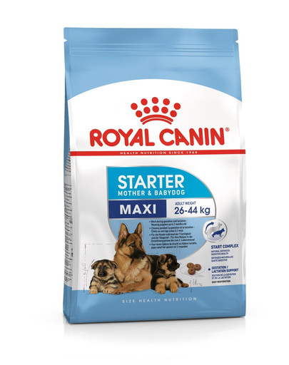 ROYAL CANIN Maxi Starter Mother & Babydog 15kg granule pre brezivé alebo dojčiace suky a šteňatá