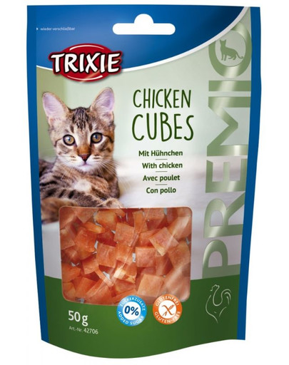 TRIXIE Snack premio cubes kuracie kocky 50 g