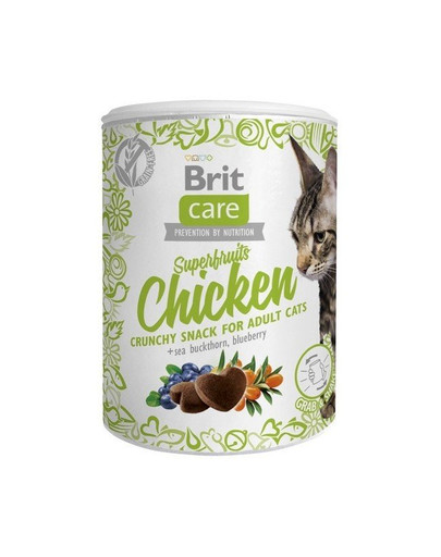 BRIT Care Cat Snack Superfruits Chicken 100g
