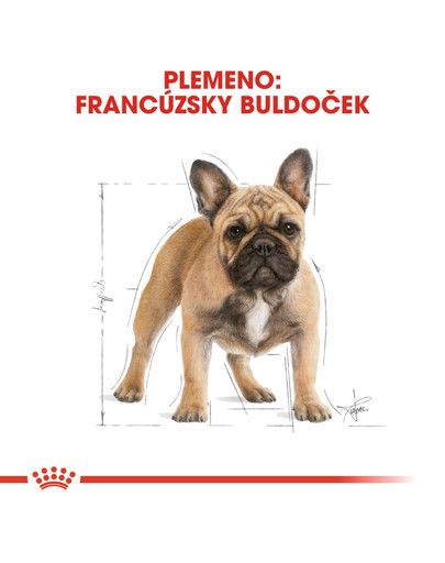 ROYAL CANIN French Bulldog Adult 9 kg granule pre dospelého francúzskeho buldočka