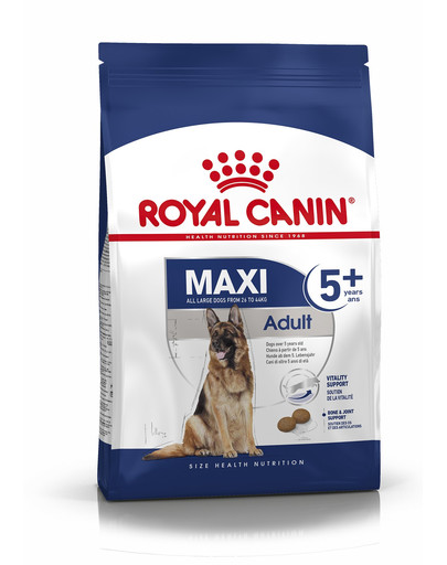 ROYAL CANIN Maxi Adult 5+ 15kg granule pre dospelé starnúce veľké psy