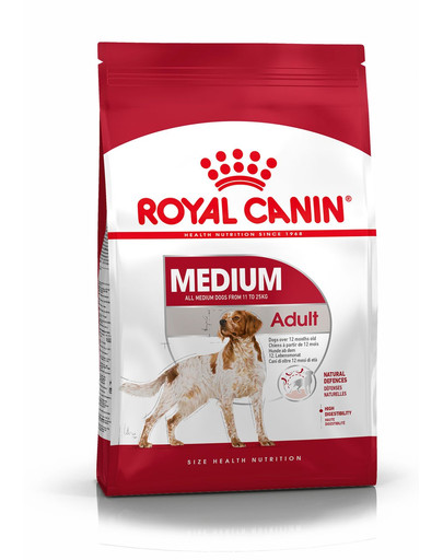 ROYAL CANIN Medium Adult 4kg granule pre dospelé stredné psy