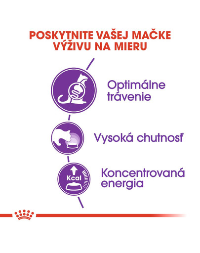 ROYAL CANIN Sensible 4kg granule pre mačky s citlivým trávením