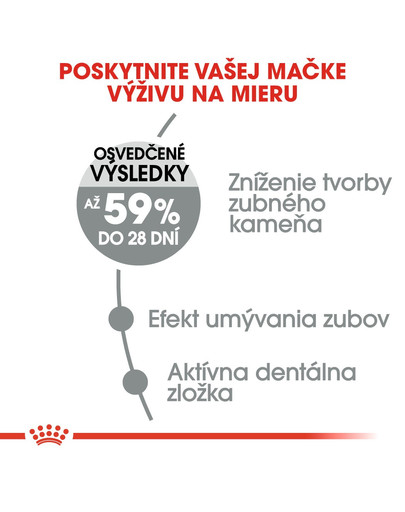 ROYAL CANIN Oral Care 0.4 kg granule pre mačky znižujúce tvorbu zubného kameňa