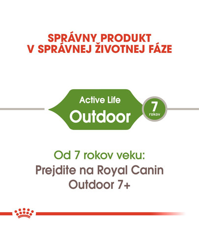 ROYAL CANIN Outdoor 10kg granule pre mačky s častým pohybom vonku