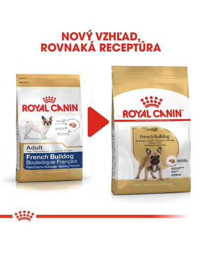 ROYAL CANIN French Bulldog Adult 9 kg granule pre dospelého francúzskeho buldočka