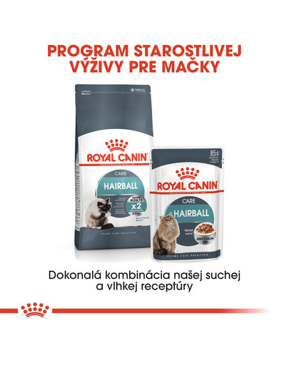 ROYAL CANIN Hairball Care 10kg granule pre mačky pre správne vylučovanie