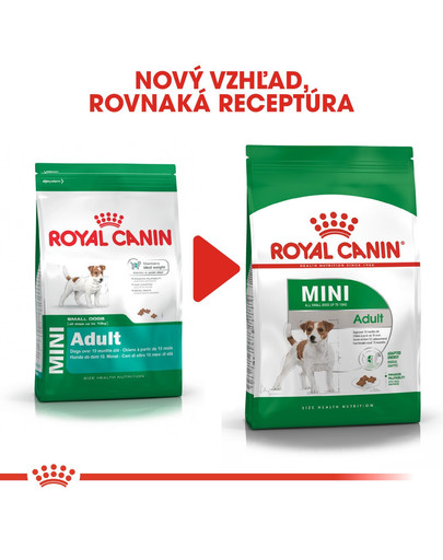 ROYAL CANIN Mini Adult 800g granule pre dospelé malé psy
