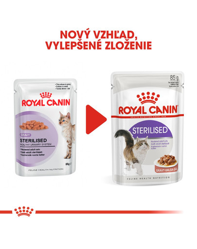 ROYAL CANIN Sterilised Gravy 12x85g