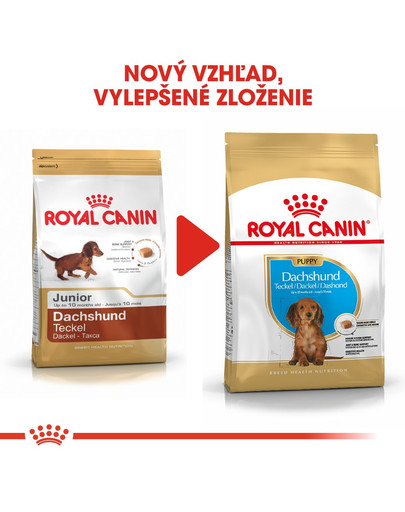 ROYAL CANIN Dachshund Puppy 1,5 kg granule pre šteňa jazvečíka