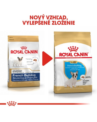 ROYAL CANIN French Bulldog Puppy 10kg granule pre šteňa francúzskeho buldočka