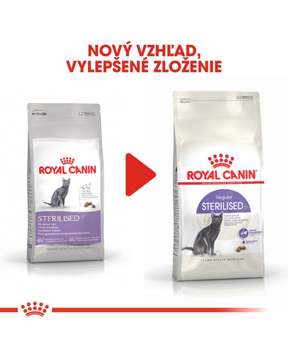 ROYAL CANIN Sterilised 2kg granule pre dospelé kastrované mačky