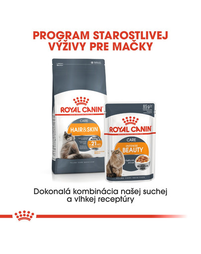 ROYAL CANIN Hair&Skin 85g 12 x 85g krmivo v omáčke pre dospelé mačky