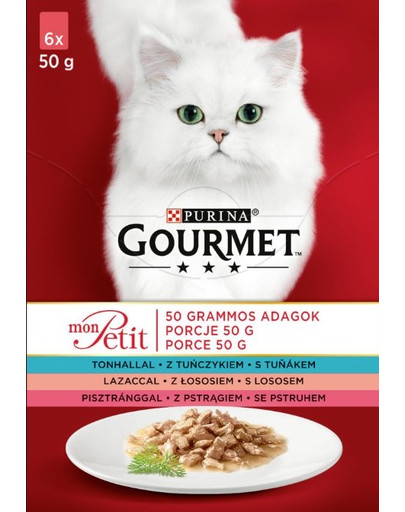 GOURMET Mon Petit Fish Mix (6x50 g)