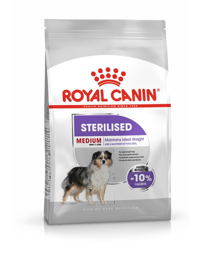 ROYAL CANIN Medium Sterilised 3 kg granule pre kastrované stredné psy