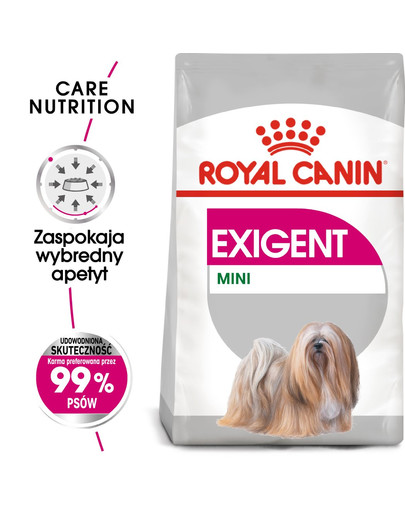 ROYAL CANIN Mini exigent 1 kg granuly pre maškrtné malé psy