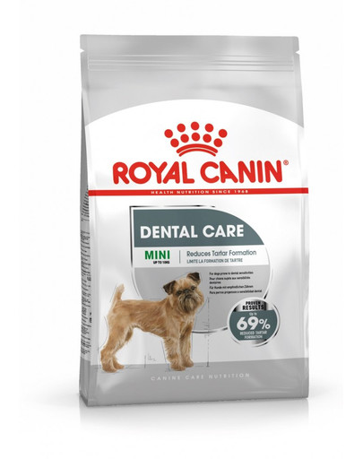 ROYAL CANIN Mini dental care 1 kg granuly pre psy znižujúce tvorbu zubného kameňa