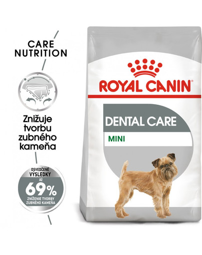 ROYAL CANIN Mini dental care 1 kg granuly pre psy znižujúce tvorbu zubného kameňa