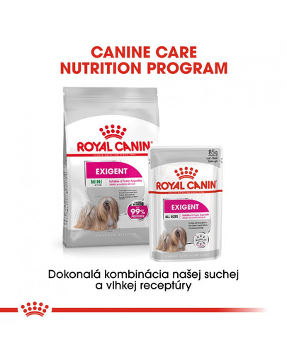 ROYAL CANIN Mini exigent 3 kg granuly pre maškrtné malé psy