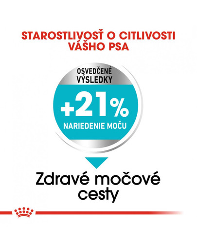 ROYAL CANIN Mini urinary care 3 kg granuly pre psy s obličkovými problémami.