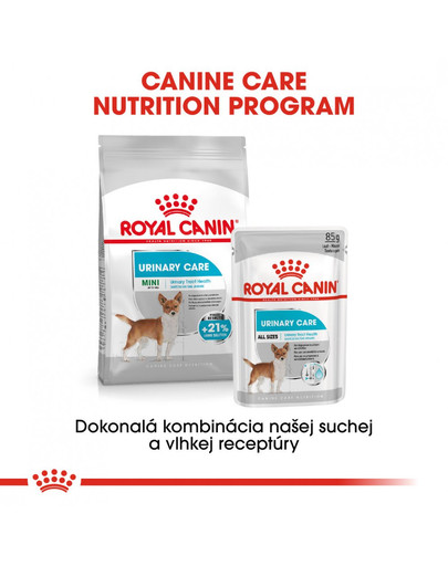 ROYAL CANIN Mini urinary care 3 kg granuly pre psy s obličkovými problémami.