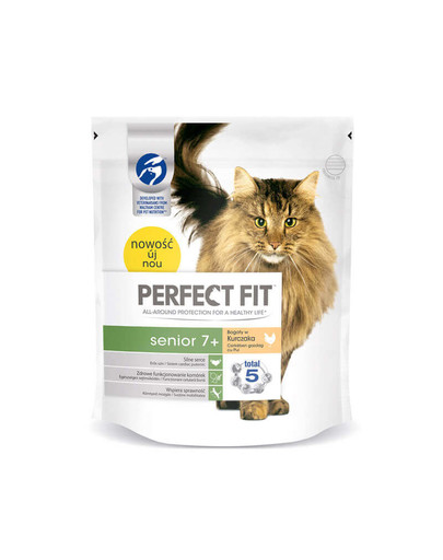 PERFECT FIT Mature 7 + bohatý na kuracie mäso 750g