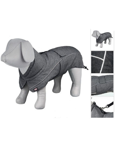 TRIXIE Pláštenka Prime , M: 50 cm, šedá