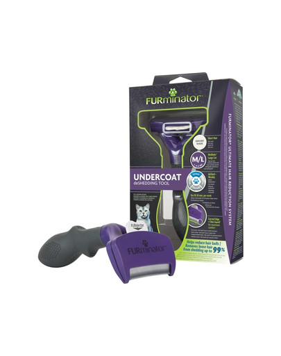 FURMINATOR Undercoat deShedding pre krátkosrsté mačky - Large