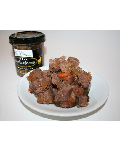 O'CANIS DE LUX Jelenia šunka v skle 300 g