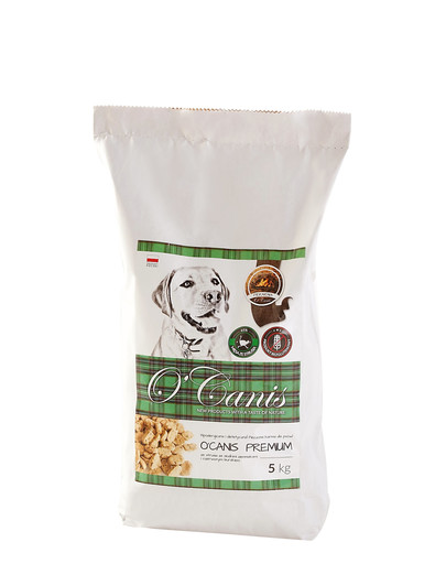 O'CANIS Krmivo pečené pštrosie mäso 5 kg