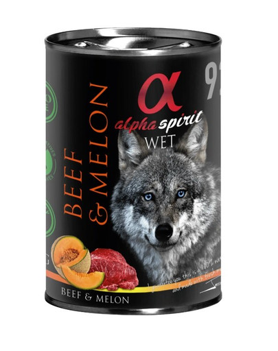 ALPHA SPIRIT Beef with melon 400 g