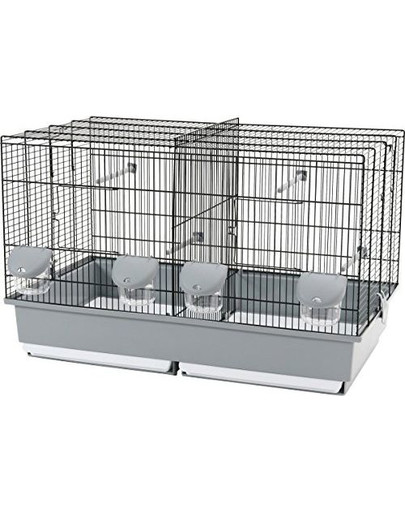 ZOLUX klietka 700 x 400 x 440 mm čierno-sivá