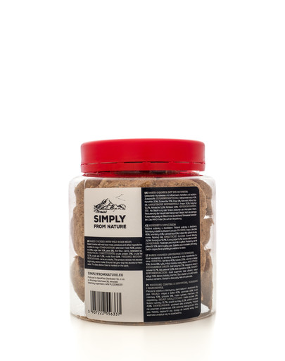 SIMPLY FROM NATURE Baked Cookies with wild boar Sušienky s diviačím mäsom 300 g