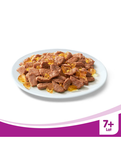 WHISKAsenior hydinu v želé 4x100g