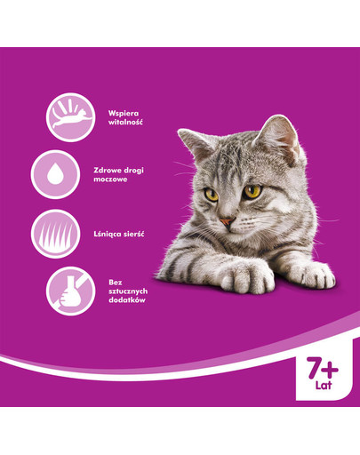 WHISKAsenior hydinu v želé 4x100g