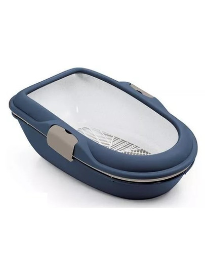 ZOLUX FURBA Toaleta pre mačku so sitkom 39x59x22 cm modrá