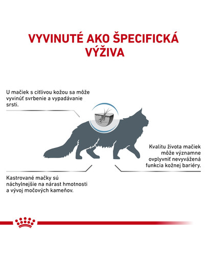 ROYAL CANIN Cat skin young male s / o 0.4 kg