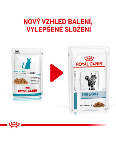 ROYAL CANIN Cat skin & coat kapsička 12 x 100g