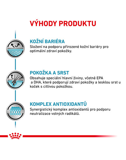 ROYAL CANIN Cat skin & coat kapsička 12 x 100g