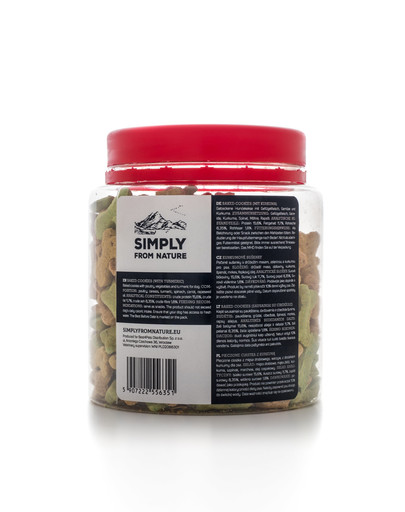 SIMPLY FROM NATURE Baked Cookies with turmeric Kurkumové sušienky 250 g