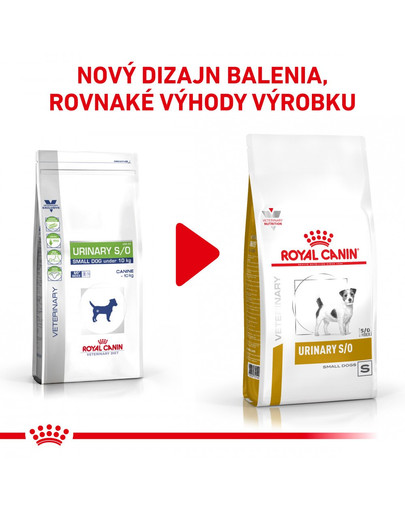 ROYAL CANIN Veterinary Health Nutrition Dog Urinary S/O Small 1.5 kg