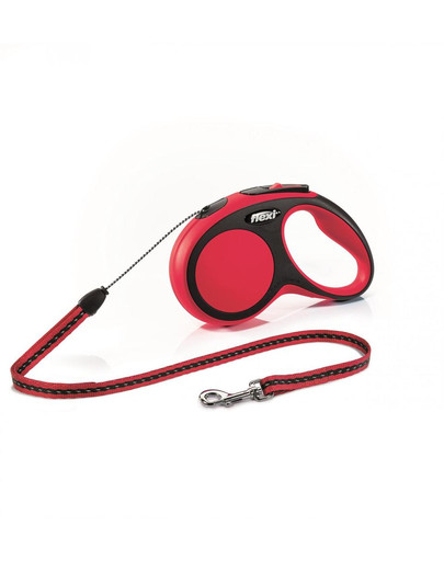 FLEXI New Comfort S Vodítko 5 m červené